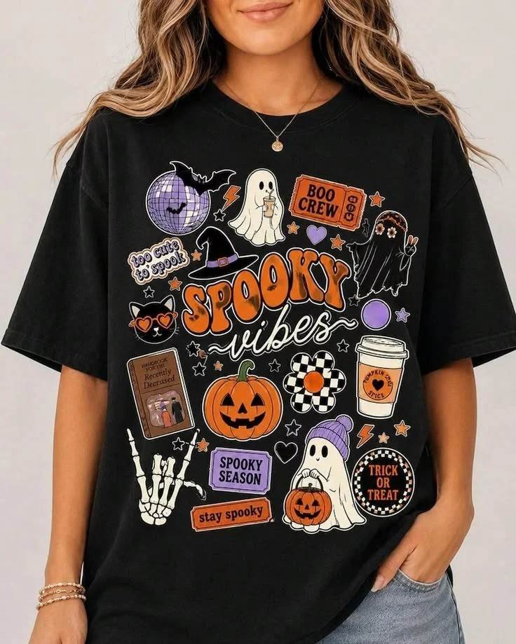 17 Halloween Activities That Make Spooky Season Way More Fun 12 Design a Halloween T Shirt