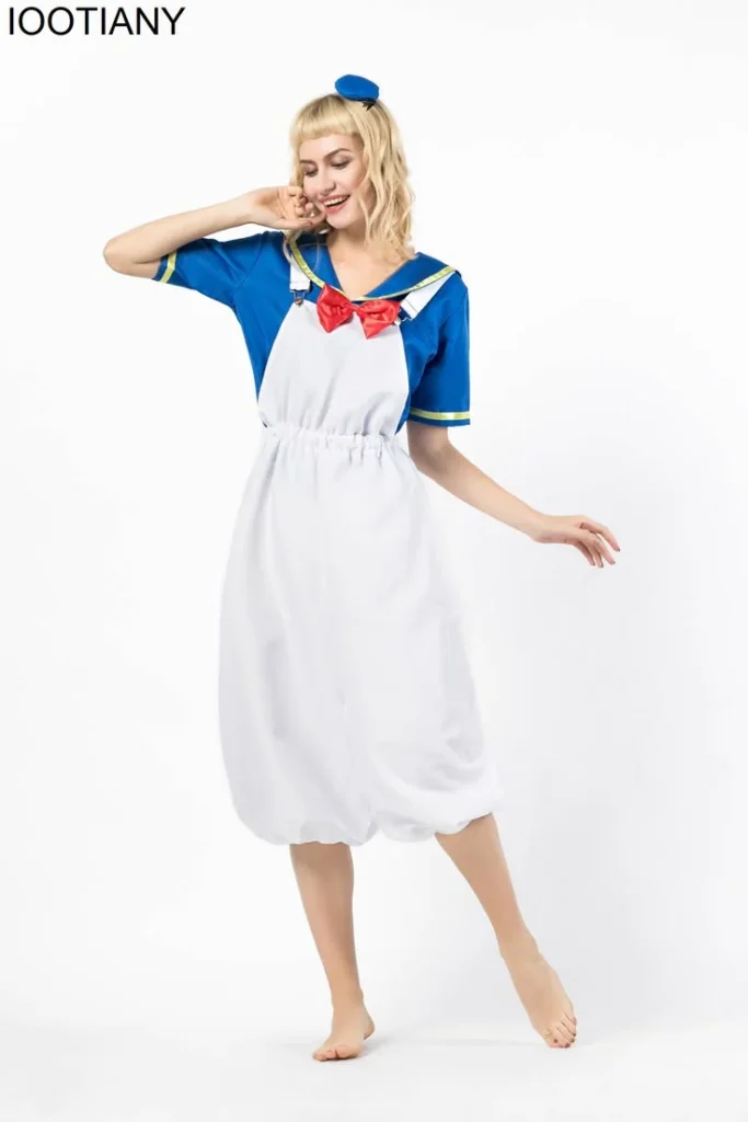Cute, Comfy, and Full of Magic: 20 Disney Outfit Ideas for Every Kind of Park Day 17 Donald Duck Sailor Inspired Outfit