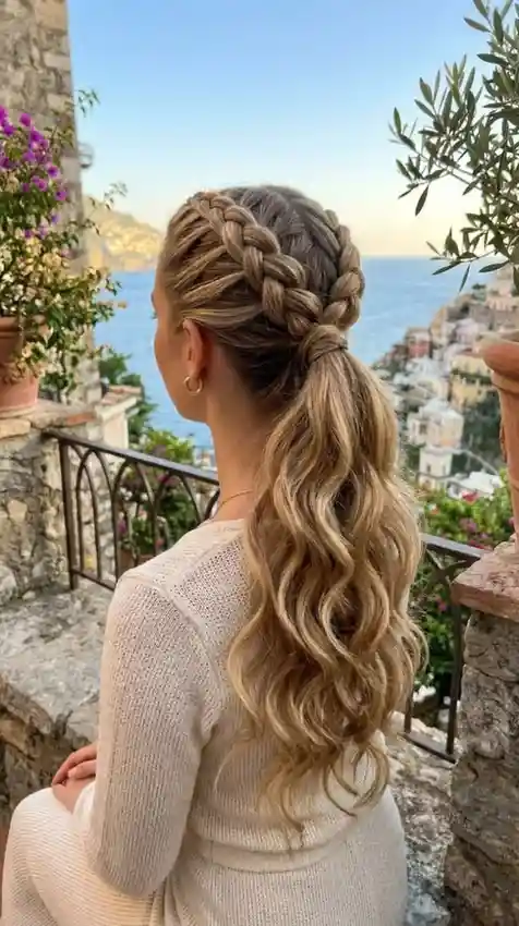 Love Is in the Hair: 15 Valentine's Day Hairstyles for Every Kind of Date 13 Double Braids With Loose Waves