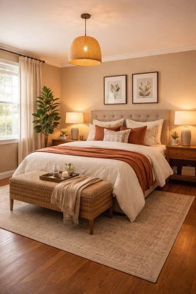 Your Bedroom Is Crying for a Glow-Up — 18 Trending Bedroom Ideas That'll Make You Never Want to Leave Your Bed 7 Earthy Terracotta Tones
