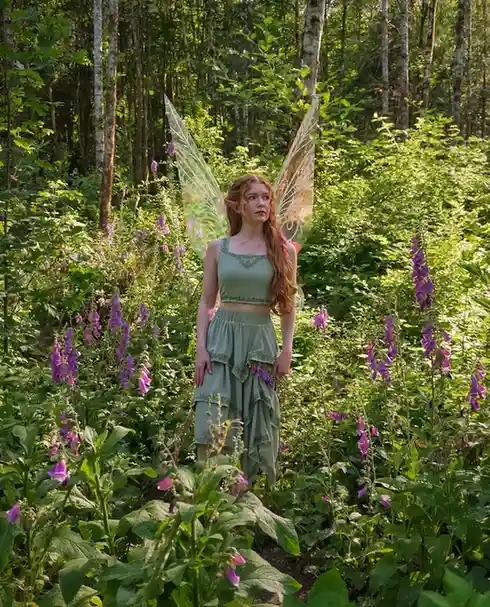 Your Halloween Look Starts Here: 15 Halloween Costume Ideas With Serious Style 2 Enchanted Forest Fairy