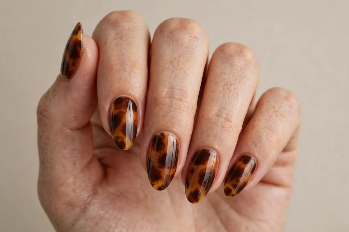 Fall Almond Nails