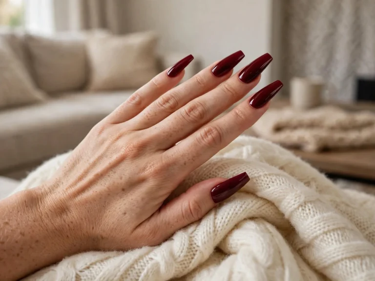 Fall Coffin Nails