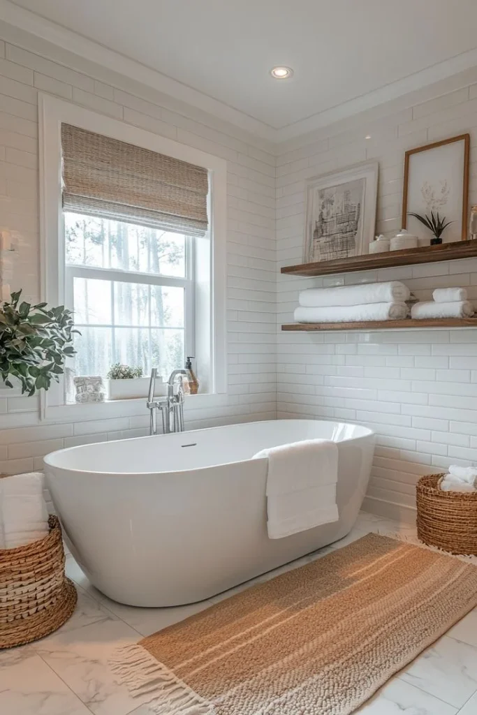 18 Bathroom Design Ideas So Good You’ll Suddenly Want to Become an Interior Designer 16 Freestanding Bathtub Focus