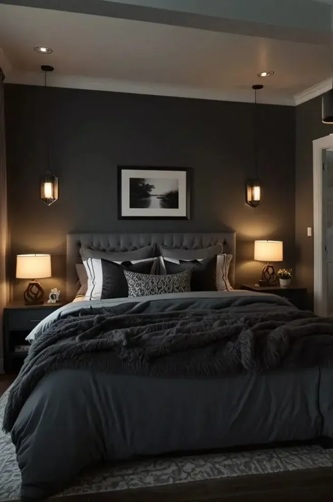 18 Grey Bedroom Ideas That Look Straight Out of a Luxury Pinterest Board 3 Grey Velvet Everything