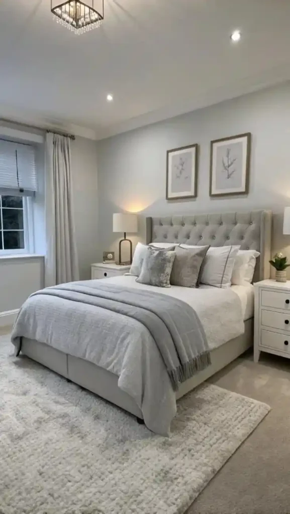 18 Grey Bedroom Ideas That Look Straight Out of a Luxury Pinterest Board 17 Grey and Beige Soft Neutral Blend