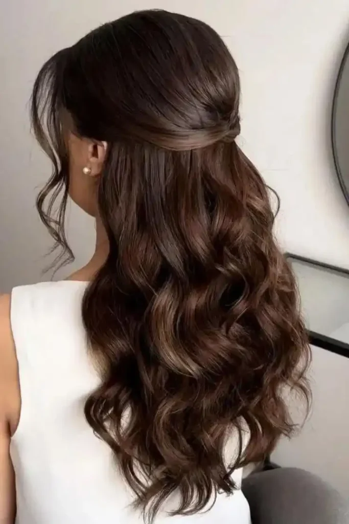 Love Is in the Hair: 15 Valentine's Day Hairstyles for Every Kind of Date 7 Half Up Twisted Curls
