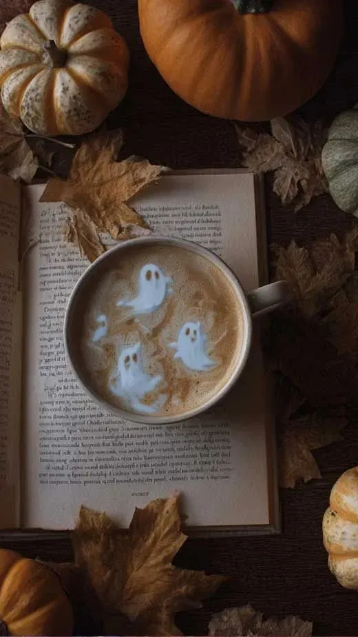 Give Your Screen a Spooky Glow With These 17 Halloween Wallpaper Ideas 12 Halloween Coffee and Books