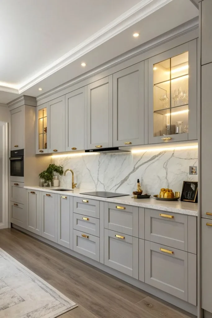 18 Kitchen Cabinet Ideas That Instantly Make Your Kitchen Look Expensive (Without the Full Remodel) 14 Handleless Cabinets