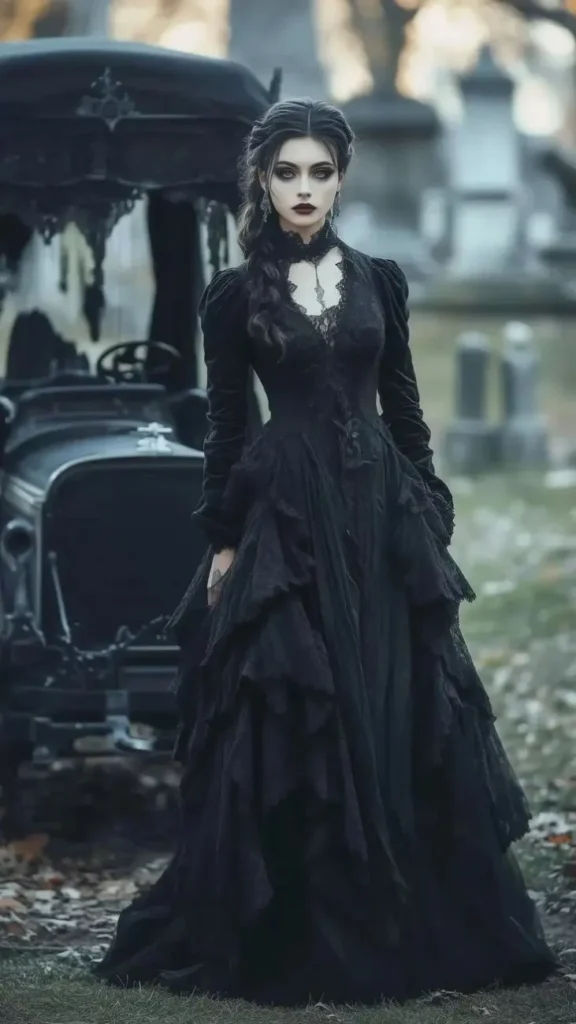 Your Halloween Look Starts Here: 15 Halloween Costume Ideas With Serious Style 14 Haunted Victorian Lady