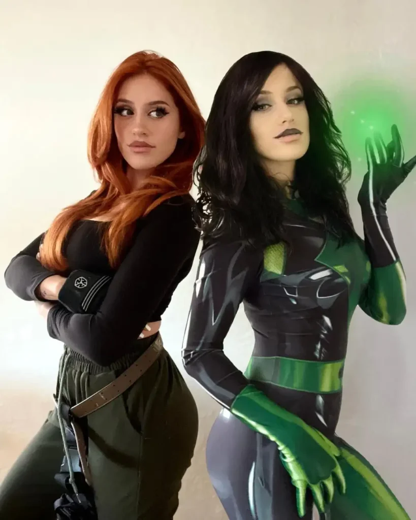 14 Halloween Costumes Duo Ideas That Make Dressing Up Twice as Fun 7 Kim Possible and Shego