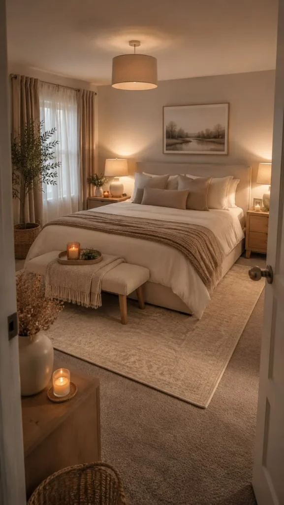 Your Bedroom Deserves This Glow-Up: 19 Cozy Bedroom Ideas That Make Every Night Feel Like a Luxury Staycation 1 Layer Your Bedding Like You Mean It