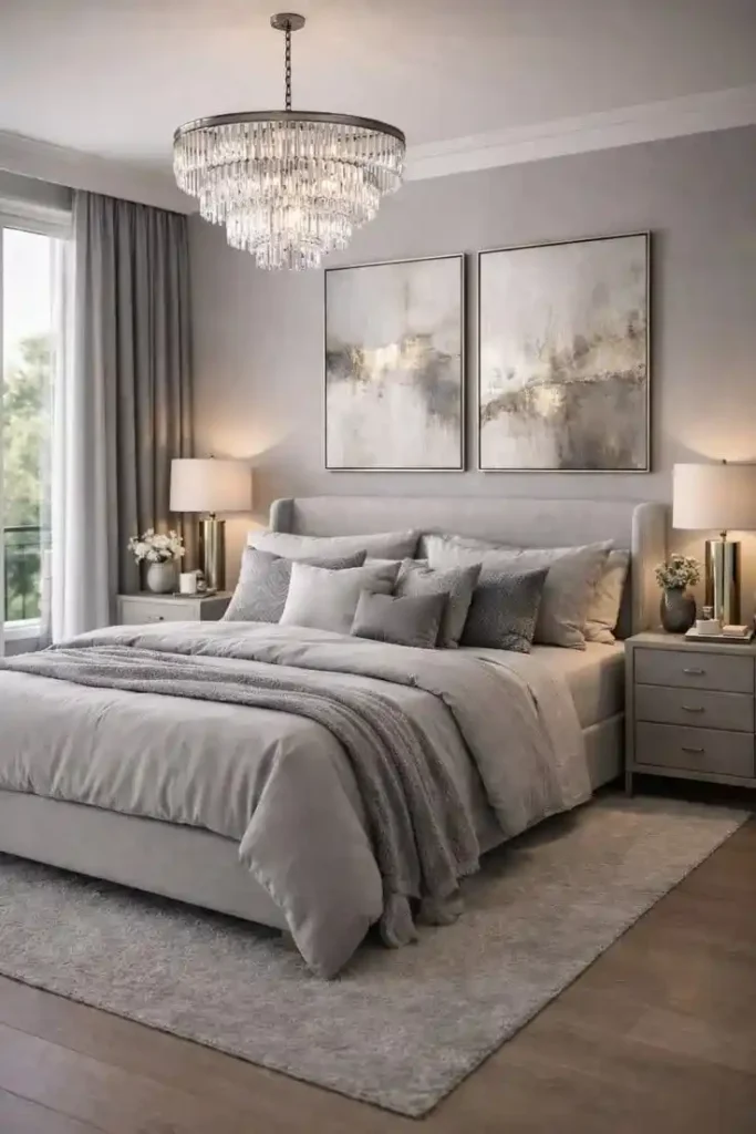 18 Grey Bedroom Ideas That Look Straight Out of a Luxury Pinterest Board 8 Layered Grey Textures