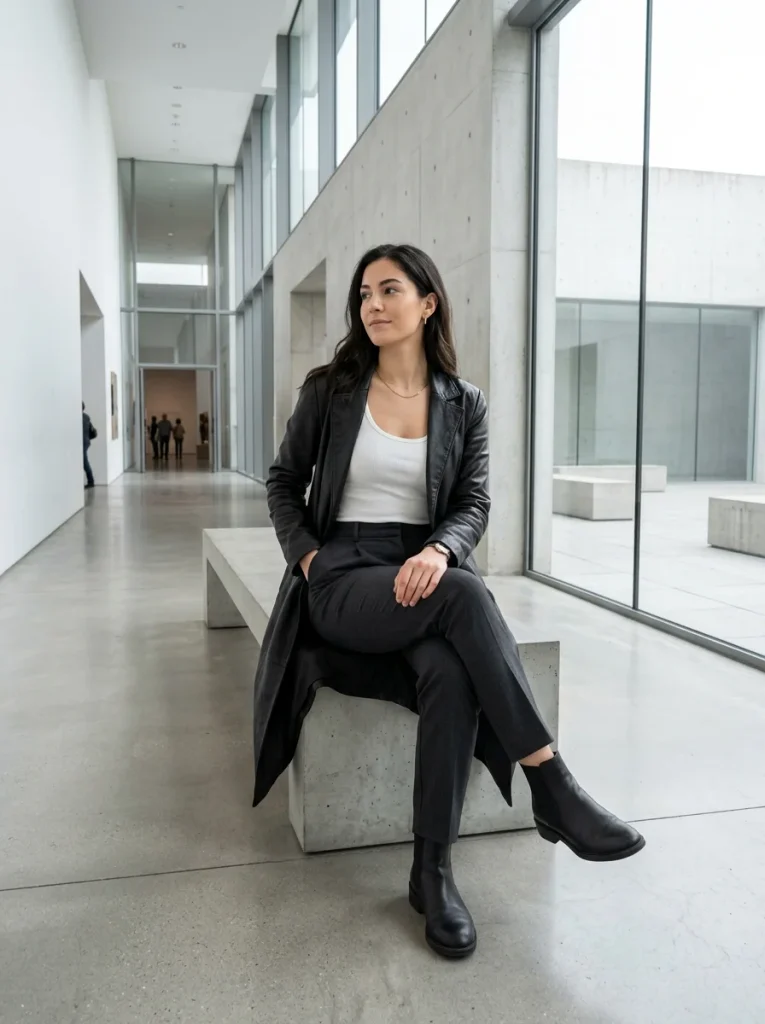 15 Fall Outfits for Women That Create Effortless Autumn Style Everyone Loves 3 Long Coat With Basic Layers
