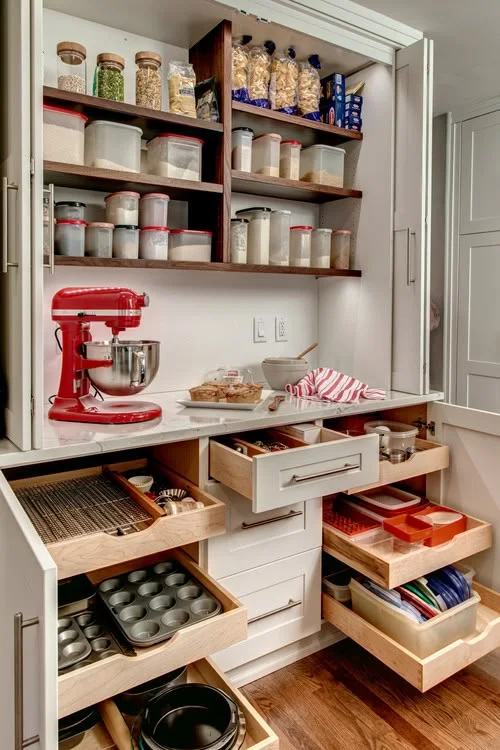 19 Kitchen Corner Ideas That Instantly Make Your Space Look Expensive (Without a Full Remodel) 17 Make a Baking Station