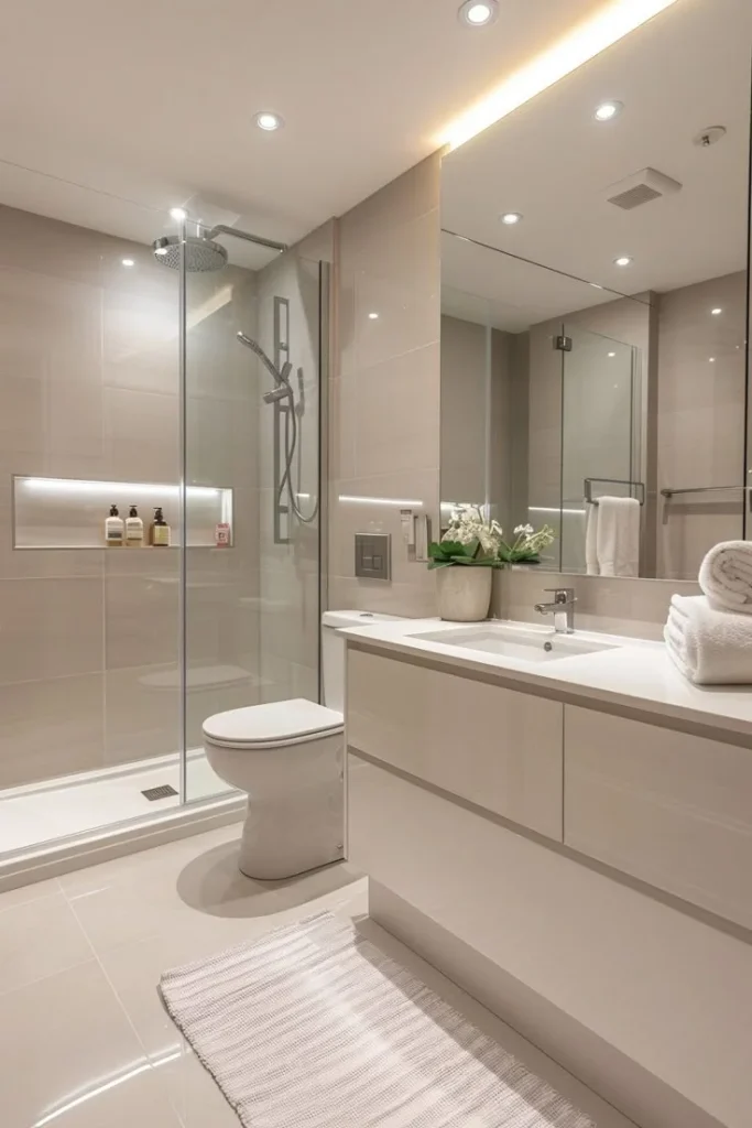 18 Bathroom Design Ideas So Good You’ll Suddenly Want to Become an Interior Designer 7 Minimalist White Bathrooms
