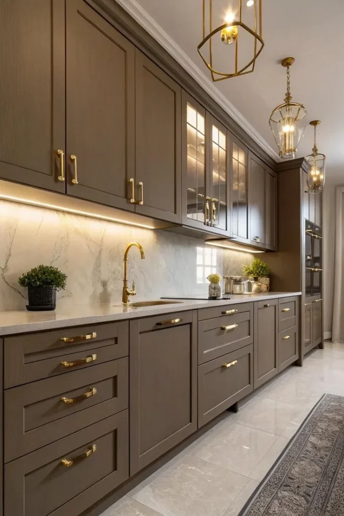 18 Kitchen Cabinet Ideas That Instantly Make Your Kitchen Look Expensive (Without the Full Remodel) 15 Mixed Material Cabinets