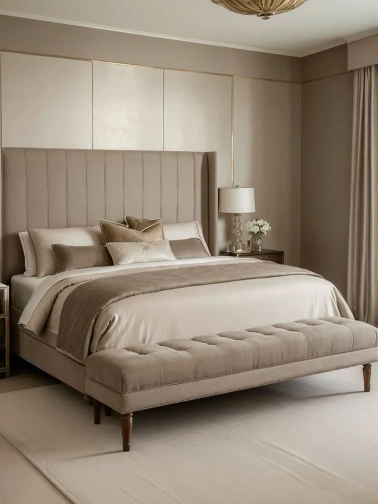Your Bedroom Is Crying for a Glow-Up — 18 Trending Bedroom Ideas That'll Make You Never Want to Leave Your Bed 14 Mushroom Greige Tones