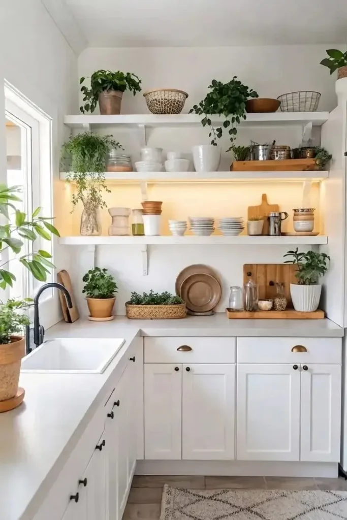18 Modern Kitchen Ideas That Look Straight Out of a Pinterest Dream (But Are Actually Livable) 4 Open Shelving That Actually Looks Good
