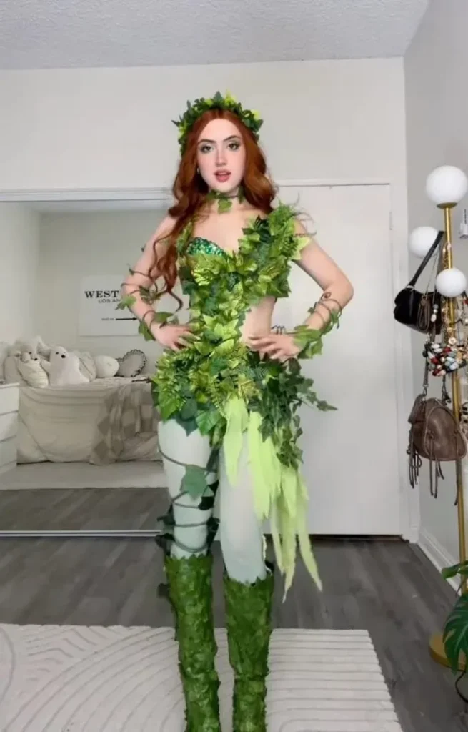 Your Halloween Look Starts Here: 15 Halloween Costume Ideas With Serious Style 10 Poison Ivy Inspired Look