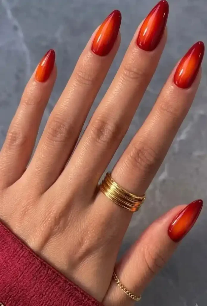 Red Fall Nails Are Having a Moment: 15 Red Fall Nails That Feel Perfect for the Season 11 Red Aura Nails