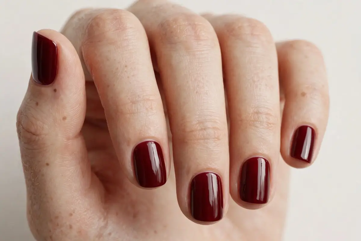 Red Fall Nails