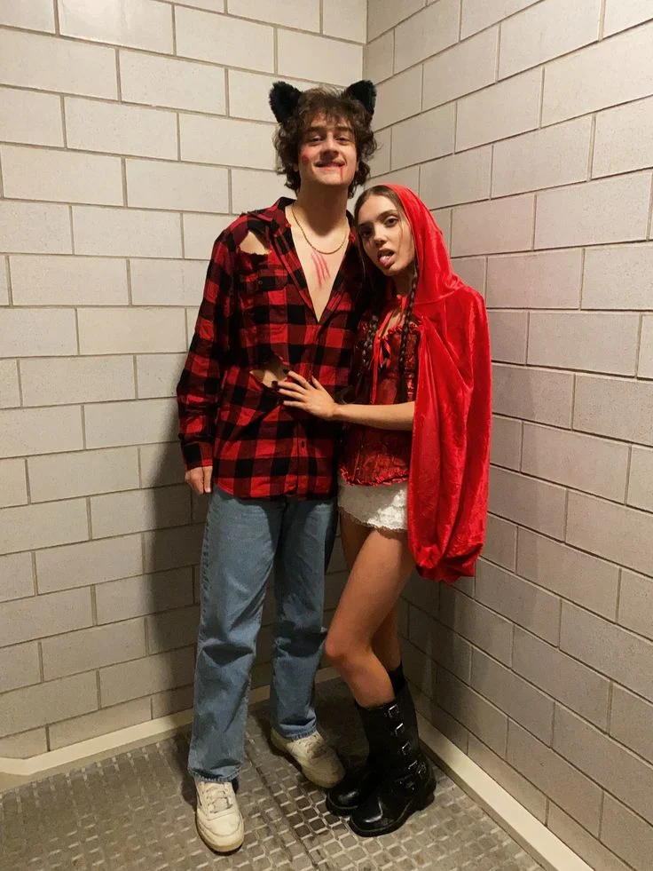 Couple Halloween Costumes That Are Cute, Clever, and Actually Fun to Wear 13 Red Riding Hood and the Wolf