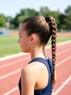 Make Busy Mornings Easier with 16 Work Hairstyles for Long Hair 14 Rope Braid Ponytail