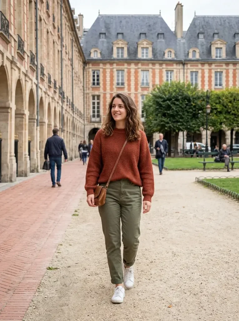 17 Fall Fashion Outfits That Will Instantly Upgrade Your Autumn Wardrobe 14 Rust and Olive
