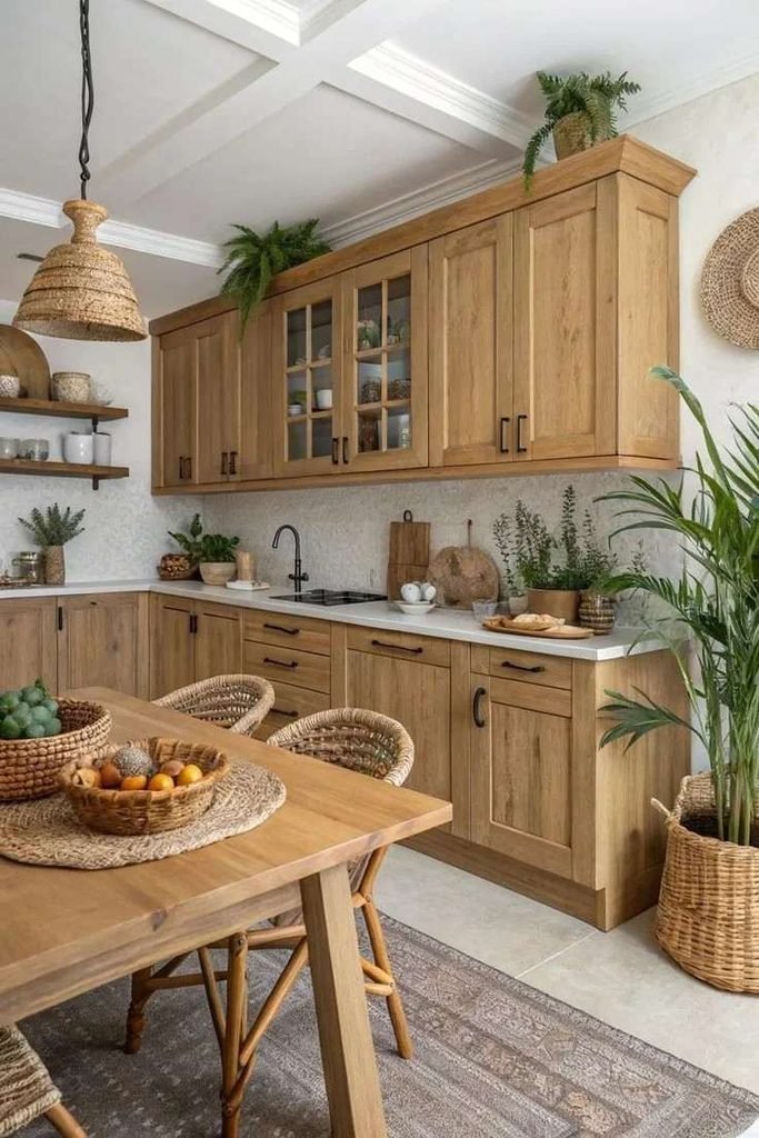 18 Kitchen Cabinet Ideas That Instantly Make Your Kitchen Look Expensive (Without the Full Remodel) 12 Rustic Farmhouse Cabinets