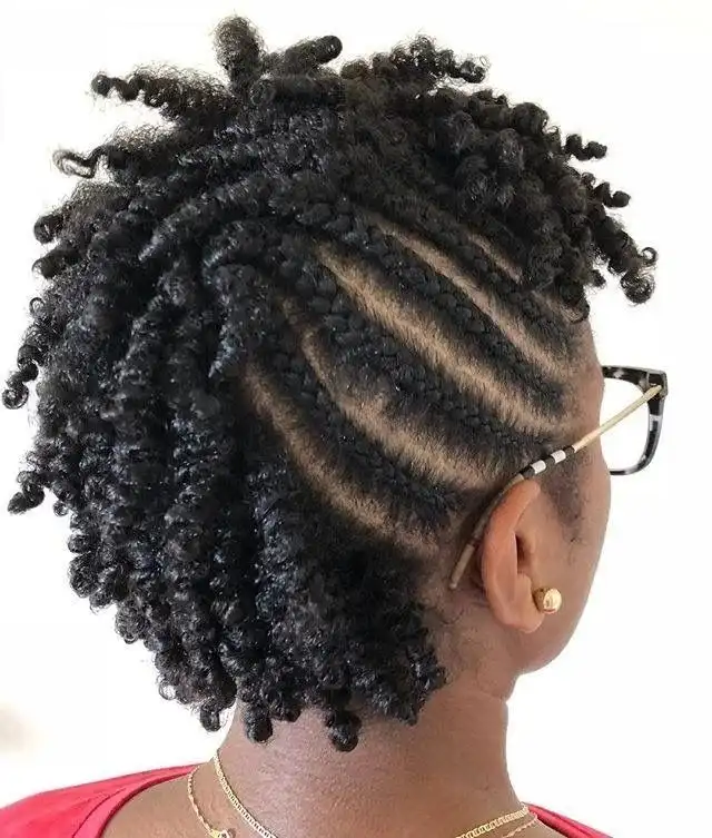 17 Short Natural Hairstyles Ideas That Look Cute, Fresh, and Seriously Stylish 10 Short Flat Twist Style