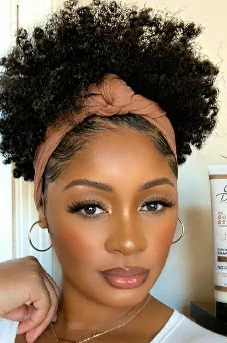 17 Short Natural Hairstyles Ideas That Look Cute, Fresh, and Seriously Stylish 12 Short Natural Hair With a Headband