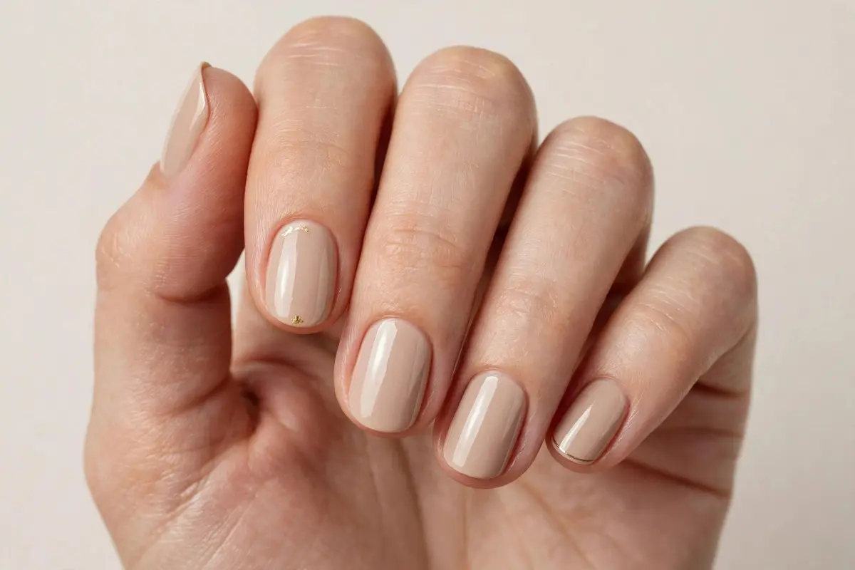 Simple Fall Nails