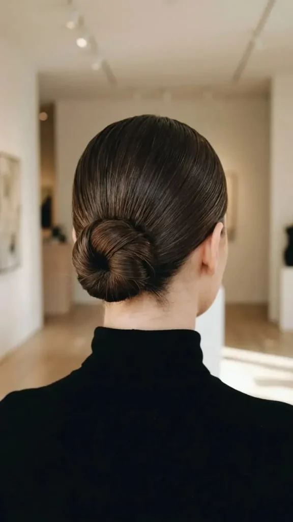 Your Next Night-Out Look Starts With These 16 Going Out Hairstyles Ideas 5 Slicked Back Bun