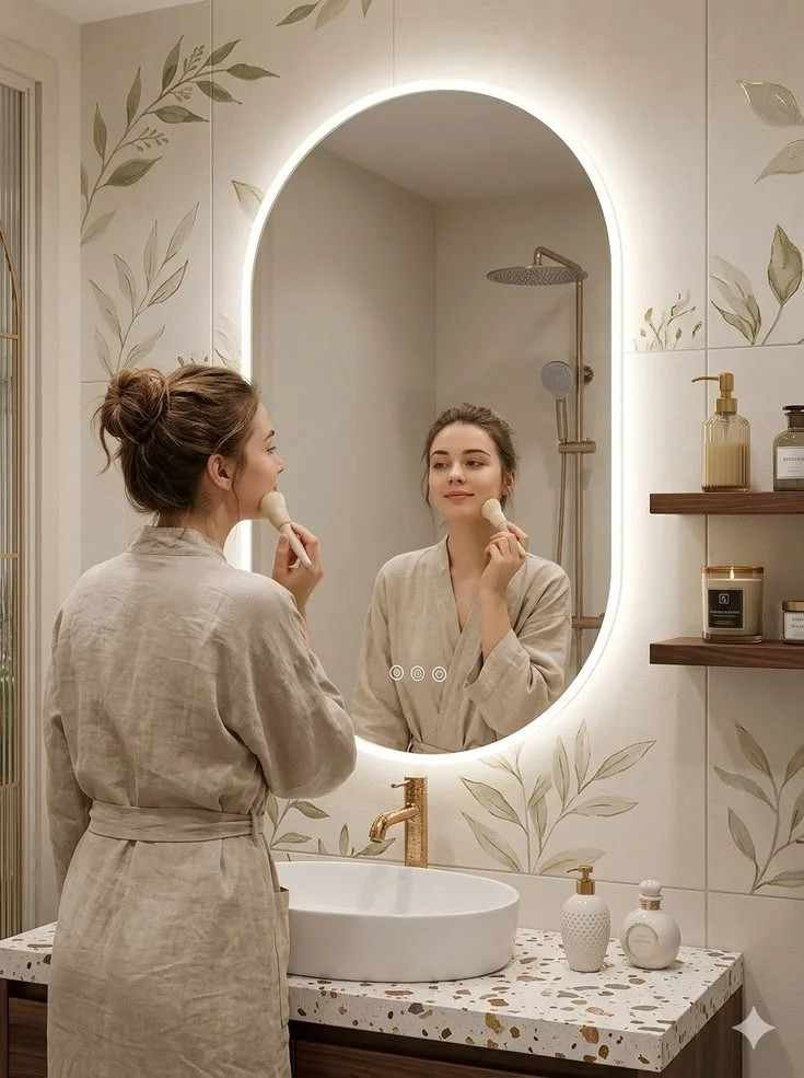 17 Bathroom Mirror Ideas That Instantly Make Your Space Look Expensive 11 Smart Mirror With Anti Fog Features