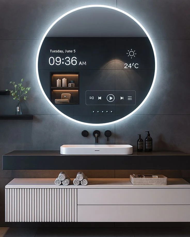 18 Bathroom Design Ideas So Good You’ll Suddenly Want to Become an Interior Designer 18 Smart Technology Bathrooms