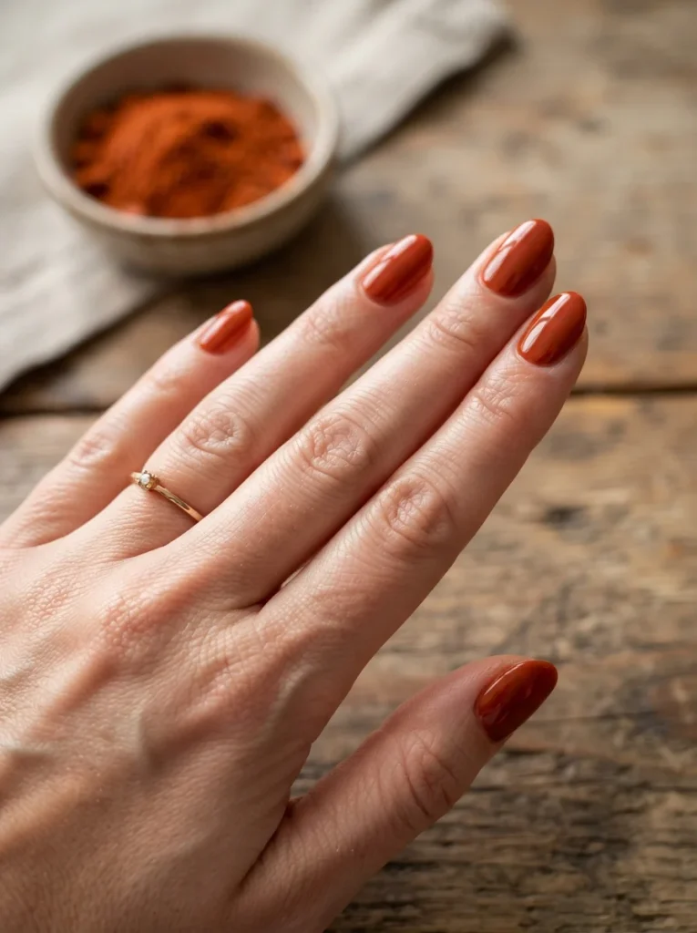 13 Fall Orange Nails, Stocked Like Jars on a Spice Rack 5 Smoked Paprika