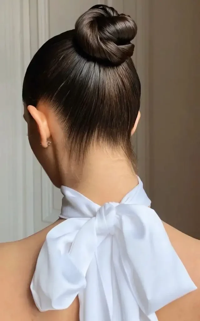 Make Busy Mornings Easier with 16 Work Hairstyles for Long Hair 12 Smooth High Bun