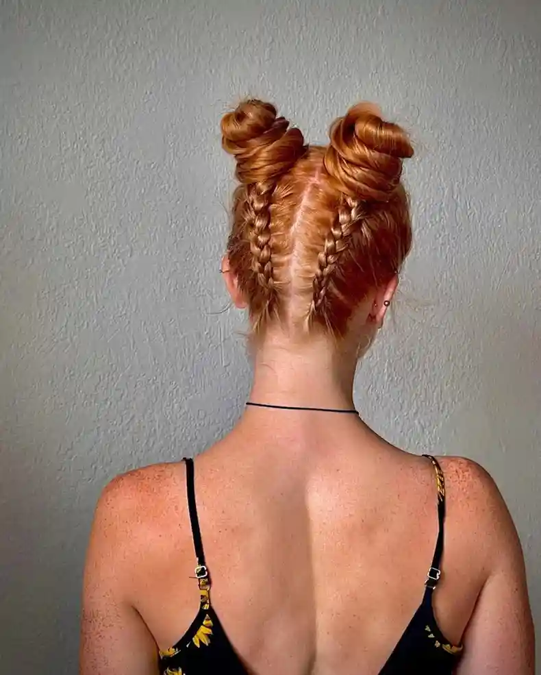 15 Teen Hairstyles Ideas That Make Everyday Hair Feel More Fun 12 Space Buns