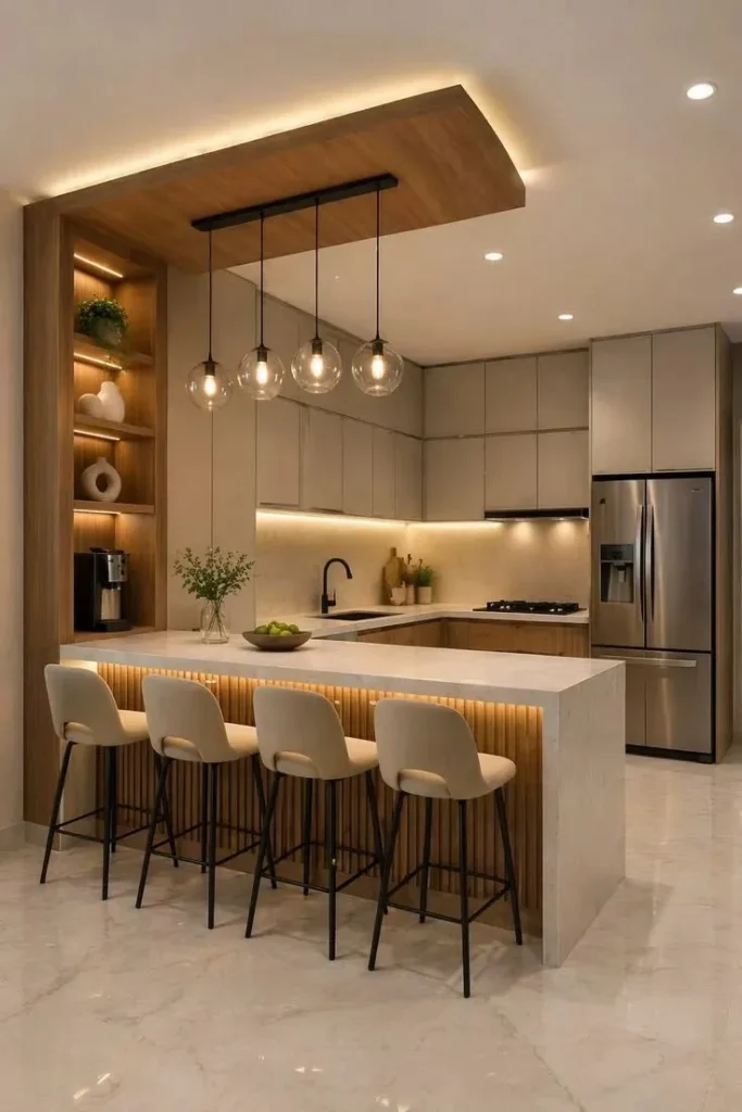 18 Modern Kitchen Ideas That Look Straight Out of a Pinterest Dream (But Are Actually Livable) 2 Statement Kitchen Islands