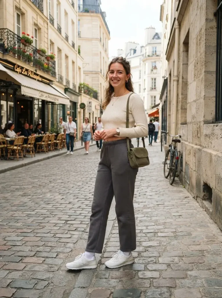 15 Uggs Fall Outfits (Organized by Boot, Not Just Vibe) 6 Straight Leg Sweatpants Cropped
