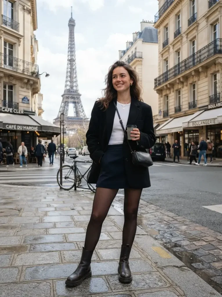 15 College Fall Outfits, Built From 5 Formulas You'll Actually Reuse 14 Sweater Dress Knee High Boots