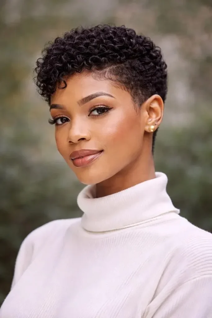 17 Short Natural Hairstyles Ideas That Look Cute, Fresh, and Seriously Stylish 2 Tapered Natural Cut