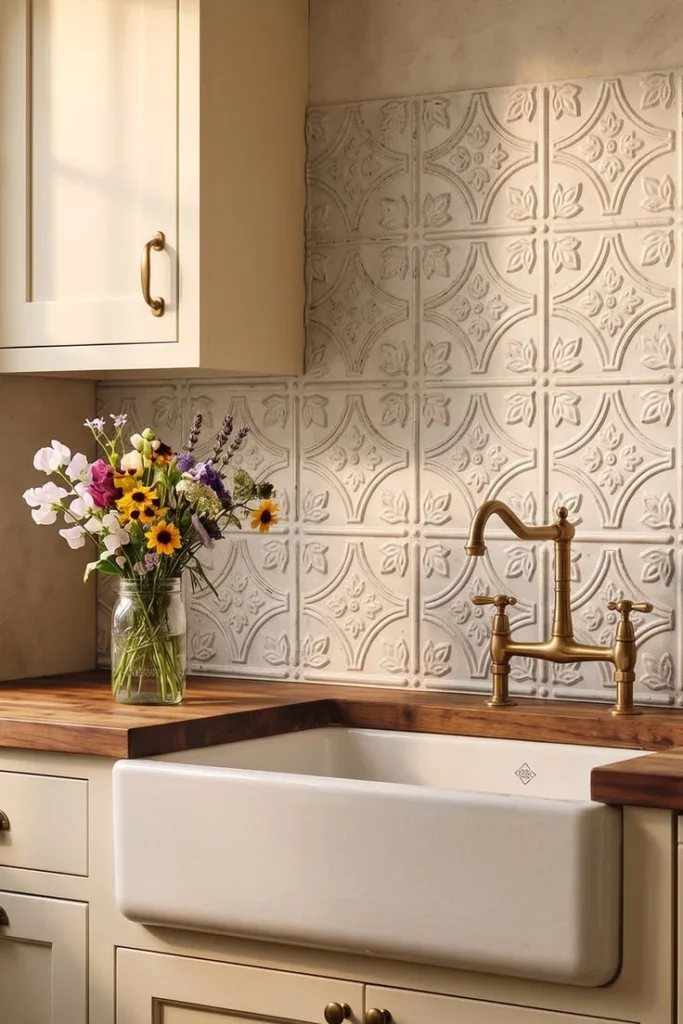 18 Trending Kitchen Ideas Everyone’s Copying Right Now (And Honestly? I Get It) 12 Textured Backsplashes
