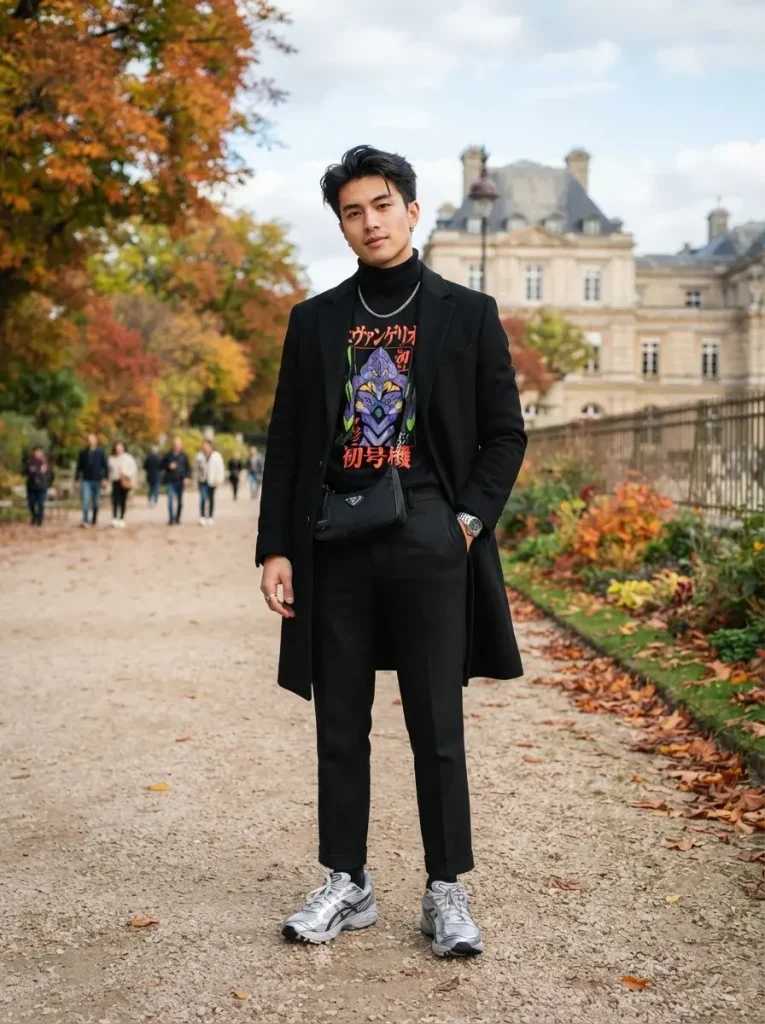13 Men Streetwear Fall Outfits, Sorted by Which Guy You Definitely Know 9 The Anime Con Crossover