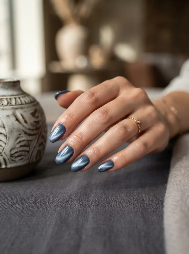 14 Fall Cat Eye Nails, Bred Like a Catalogue of Cats 10 The British Shorthair