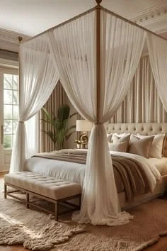 Your Bedroom Is Crying for a Glow-Up — 18 Trending Bedroom Ideas That'll Make You Never Want to Leave Your Bed 16 The Canopy Bed Renaissance