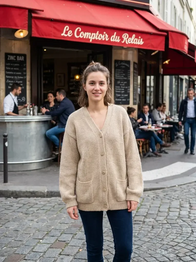 14 Fall Outfits Aesthetic Ideas That Capture the Cozy Beauty of Autumn Style 2 The Oversized Cardigan and Slim Denim