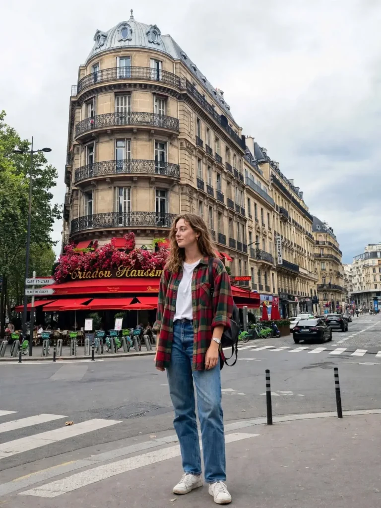 14 Fall Outfits With Jeans, Sorted by the Cut That Actually Suits Your Day 11 The Oversized Flannel Layer