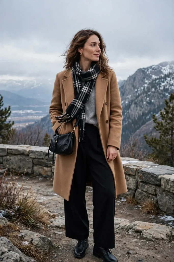 The most elevated cold weather look